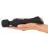 Vibratore Massaggiatore Ricaricabile CUPA Wand 2in1 con Funzione Riscaldante (Nero)