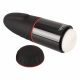 WYNE 02 - Rechargeable Vibrating Suction Masturbator (Black-White)