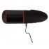 WYNE 02 - Rechargeable Vibrating Suction Masturbator (Black-White)