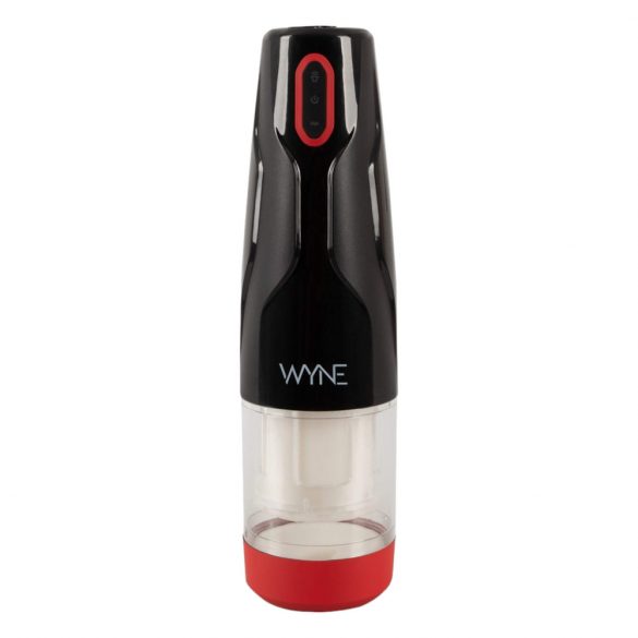 WYNE 05 - Rechargeable Rotating Masturbator (Black-White)