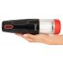 Masturbator rotativ WYNE 05 cu acumulator, negru-alb