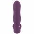 Javida RC - Radiostyrd, 2-funktions klitoris vibrator (lila)