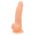 Naked Addiction Rotierender 8 - wiederaufladbarer Rotationsvibrator (20cm) - Naturfarben