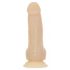 Naked Addiction Pöörlev Vibraator 7 - akutoitega, pöörlev vibraator (18cm) - naturaalne