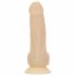 Vibrator Rotativ Naked Addiction 7 - acumulator inclus (18cm) - natural