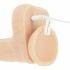 Naked Addiction Thrusting 7,5 - akkubetriebener, stoßender Vibrator (19cm) - Naturfarben