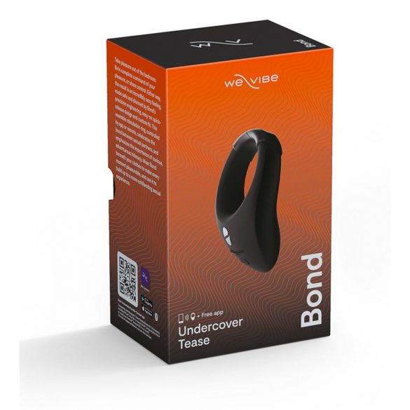 We-Vibe Bond - išmanusis vibracinis penio žiedas (juodas)