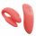 We-Vibe Chorus - Vibratore di coppia ricaricabile e intelligente (arancione)