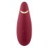 Womanizer Premium 2 - wiederaufladbarer, luftwellenbasiert klitoraler Stimulator (rot)