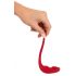 SMILE Stimolatore Clitorideo Wireless Sottile per Slip - Ricaricabile (Rosso)