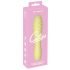 Cuties Mini 3 - oplaadbare, waterdichte vibrator (geel)