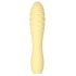 Vibratore Cuties Mini 3 - ricaricabile, impermeabile, a forma di clava (giallo)