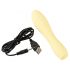 Cuties Mini 3 - vibromasseur rechargeable et étanche (jaune)