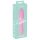 Cuties Mini 3 - vibromasseur rechargeable et étanche, nervuré (rose)