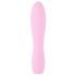 Cuties Mini 3 - oplaadbare, waterdichte, geribbelde vibrator (roze)