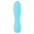 Cuties Mini 3 - vibrator reîncărcabil, rezistent la apă, cu cute (turcoaz)