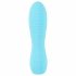 Cuties Mini 3 - Rechargeable, Waterproof, Ribbed Vibrator (Turquoise)