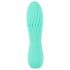 Cuties Mini 3 - Rechargeable, Waterproof, Geometric Vibrator (Green)