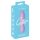 Cuties Mini 3 - oplaadbare, waterdichte, spiraal vibrator (paars)