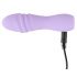 Cuties Mini 3 - Rechargeable, Waterproof, Spiral Vibrator (Purple)