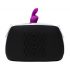 Happy Rabbit Vibrating Cock Ring with Storage Pouch (Purple)