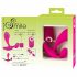 SMILE RC - Akkubetriebener, kabelloser G-Punkt-Vibrator (pink)