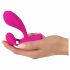 SMILE RC - Akkubetriebener, kabelloser G-Punkt-Vibrator (pink)