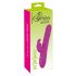 Vibratore Rabbit SMILE ricaricabile con braccio clitorideo e funzione pulsante-rotante (rosa)