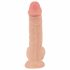 Nature Skin - dildo med hud - 19 cm (naturlig)