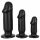 Anos Training Kit - Anal Dildo Set (3-Piece) - Black