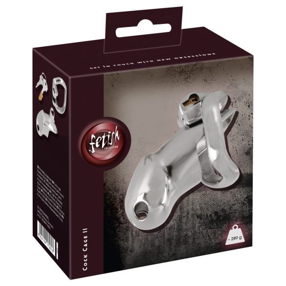 Fetisch - metall penisbur (silver)