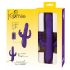 SMILE Triple - oplaadbare triple-arm rotatie-stoot vibrator (paars)