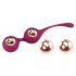 SMILE - Adjustable Kegel Ball Set (Red)