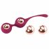 SMILE - Adjustable Kegel Ball Set (Red)