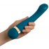 Vibrateur rechargeable chaud-froid G-spot (turquoise)