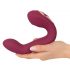 Javida Thumping - G-spot and Clitoral Vibrator (Red)