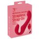 You2Toys Strapless - aufladbarer, funkgesteuerter, anlegbarer Vibrator (rot)