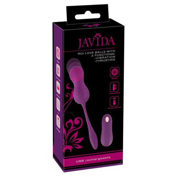 Javida RC - Wireless Vibrating Bullet (Purple)