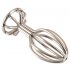 ANOS Metal Cage Steel Anal Dildo (Silver) 2.8cm