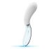 Liaison Curve - Battery Operated LED Vibrator (Transparent-White)