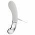 You2toys Liaison - Silicone-Glass LED Vibrator (Clear-White)