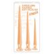 You2Toys - Extra Long Anal Dildo Set (3 Pieces) - Natural