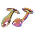 ANOS Metal Rainbow - Metal Anal Plug Set (2-piece)