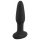 Vibrator anal rezistent la apă, cu acumulator (negru)