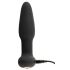 Vibrator anal rezistent la apă, cu acumulator (negru)