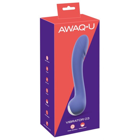 AWAQ.U 3 - vibromasseur rechargeable point G (violet)