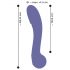 AWAQ.U 3 - Rechargeable G-spot Vibrator (Purple)