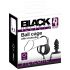 Black Velvet - Silicone Ball Cage with Anal Dildo (Black)