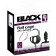 Black Velvet - Silicone Ball Cage with Anal Dildo (Black)