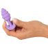 Bouchon Anale Mini Cuties - silicone violet (2,8 cm)